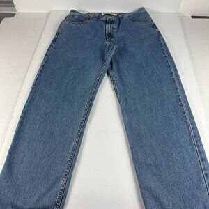 Y2K Levi's Jeans Men's 34 x 29* 550 Relaxed Blue Faded Cotton Denim Tag 34 x 31